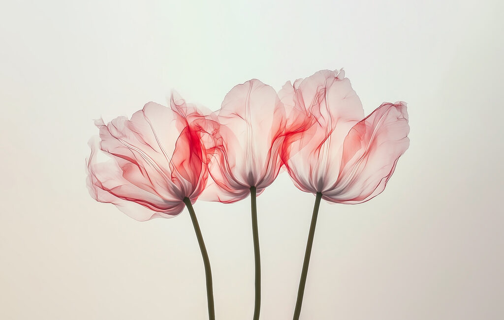 Group of pink flowers Group of pink flowers