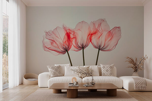 Group of pink flowers Group of pink flowers