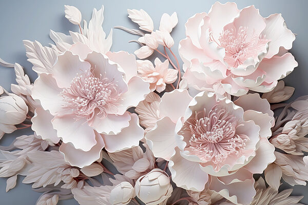 Grupo de flores blancas Grupo de flores blancas