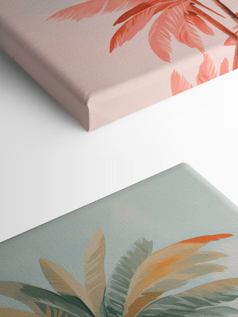 Group of palm trees
