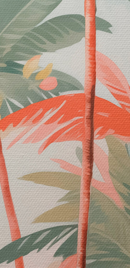 Group of palm trees