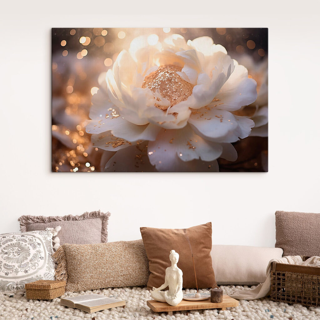 Elegant flower in soft lighting Elegant flower in soft lighting