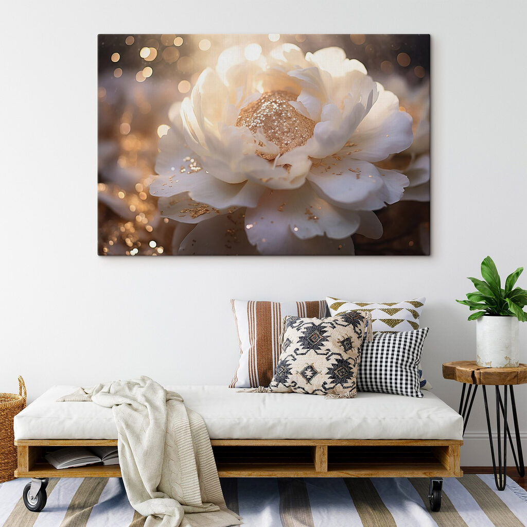 Elegant flower in soft lighting Elegant flower in soft lighting