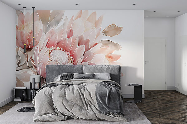 Delicate blooms in soft pastels Delicate blooms in soft pastels