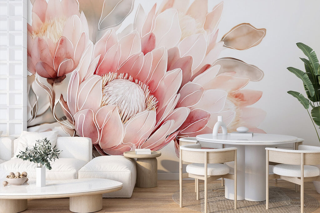 Delicate blooms in soft pastels Delicate blooms in soft pastels