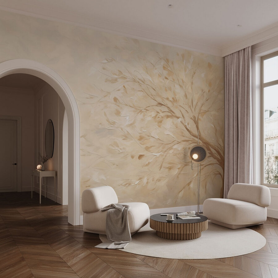 Pintura de un árbol