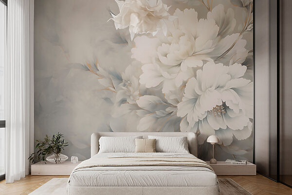 Delicadas flores sobre un fondo suave Delicadas flores sobre un fondo suave