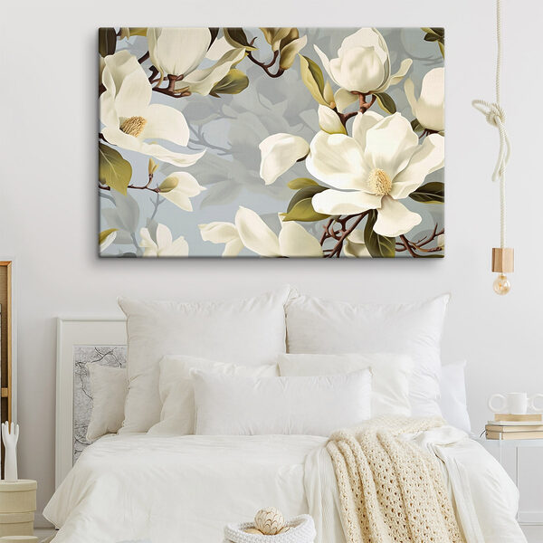 Beautiful magnolias in soft hues Beautiful magnolias in soft hues