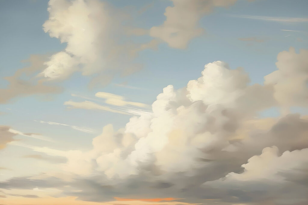 Cielo azul con nubes Cielo azul con nubes