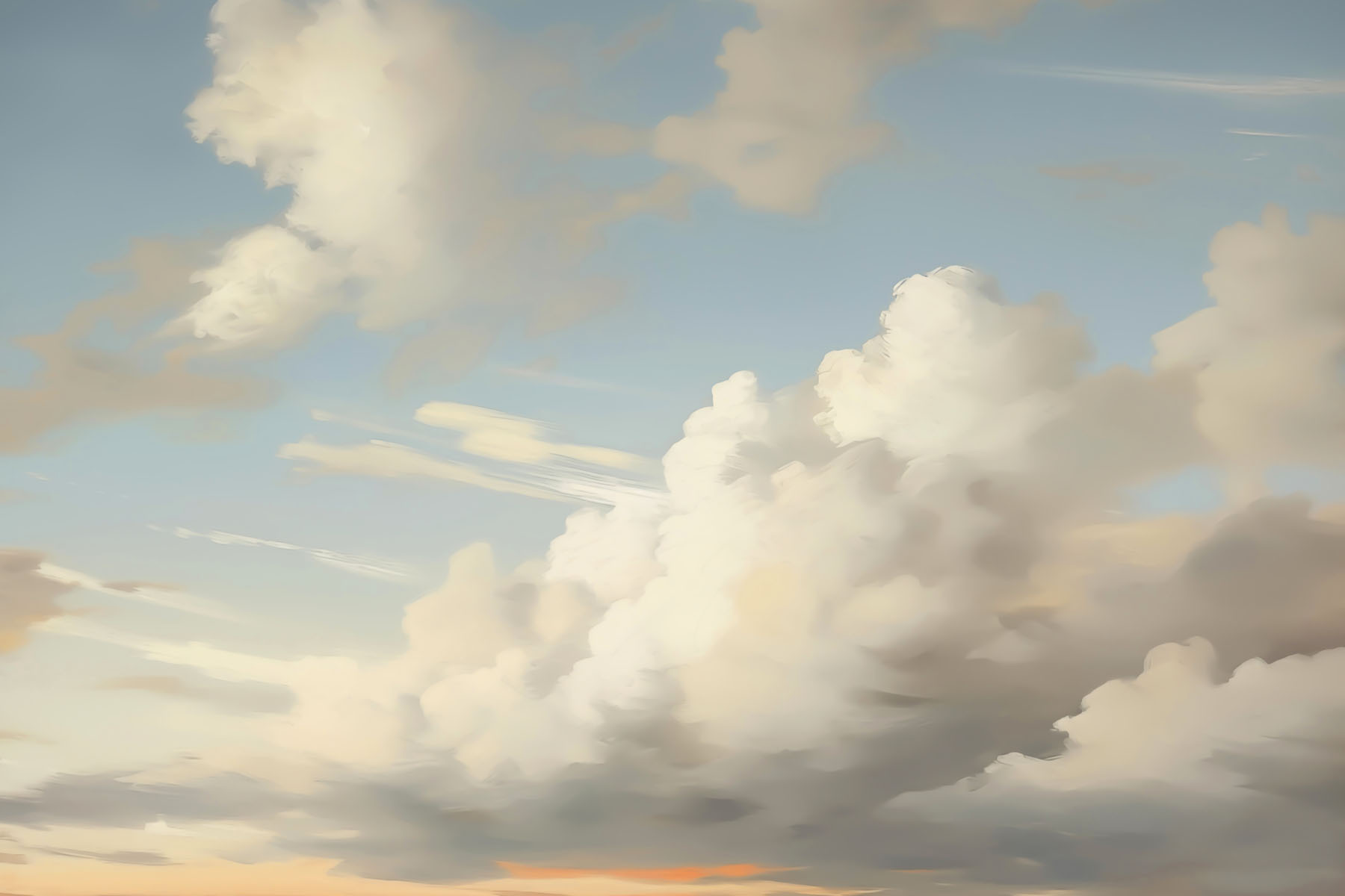 Blue sky with clouds Blue sky with clouds