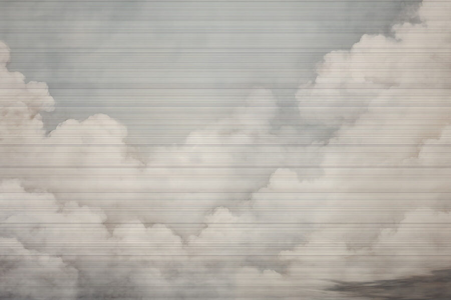 Nubes blancas en el cielo