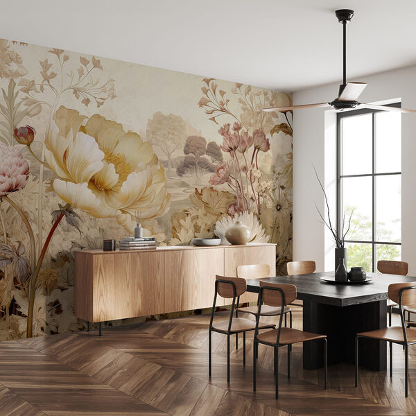 Delicate blooms in muted tones Delicate blooms in muted tones