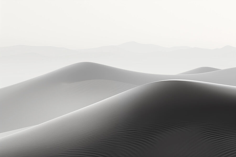 Dunas de arena en el desierto
