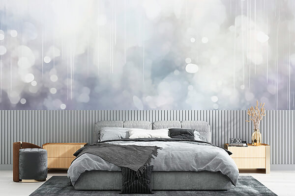 Fotomurales Fotomurales Imagen borrosa de un fondo blanco (SKU: w03685)