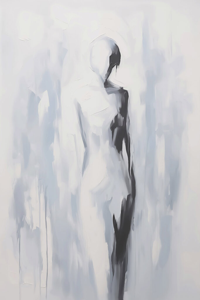 Painting of a woman Painting of a woman