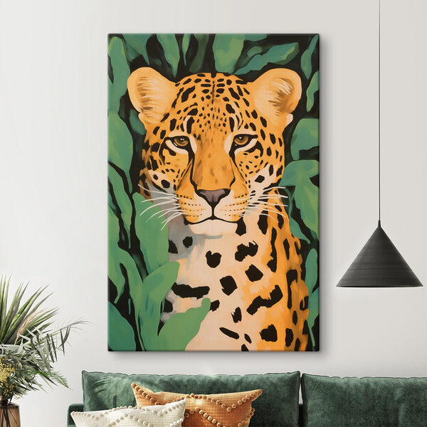 Cuadros Cuadros Cuadro de un leopardo (SKU: s44053)