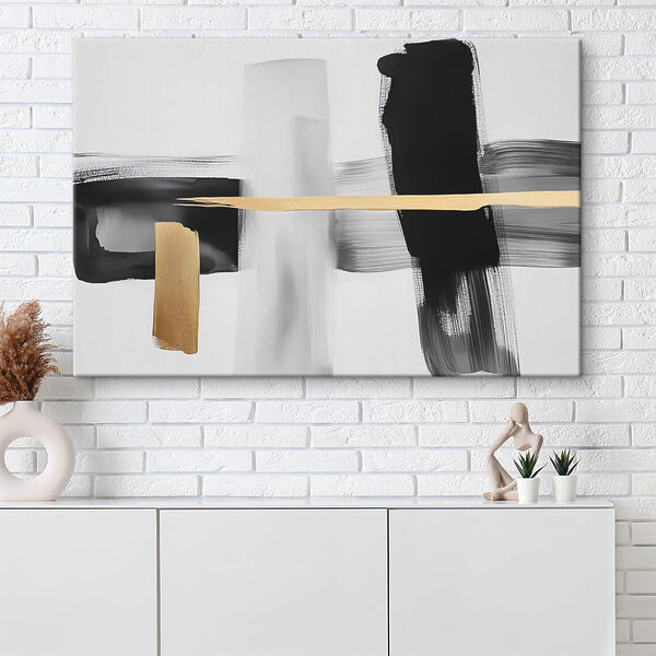 Black and white painting