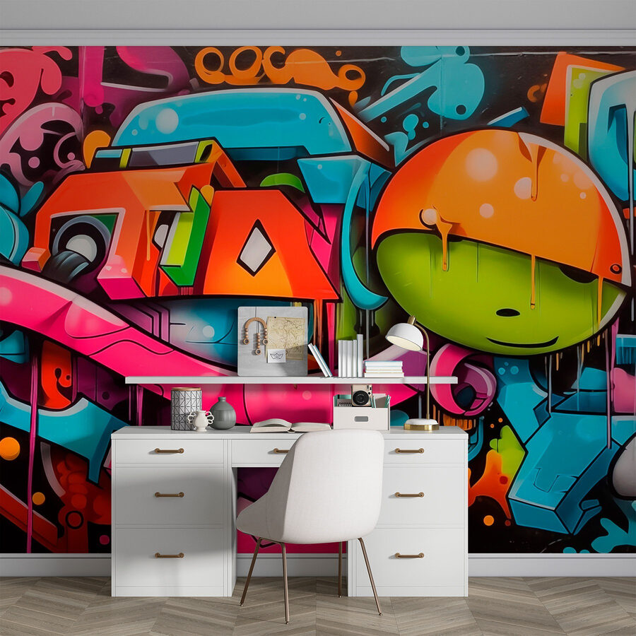 Graffiti en una pared