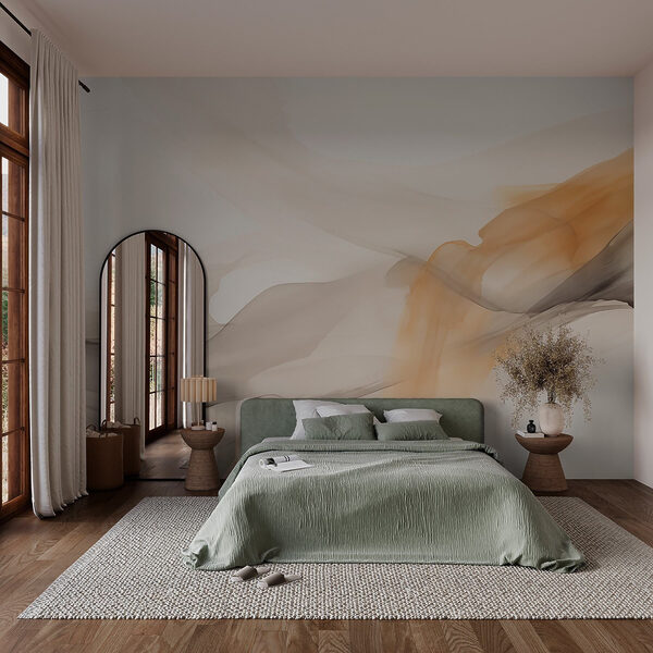 Fotomurales Fotomurales Los tonos suaves bailan sobre el lienzo (SKU: w03734)