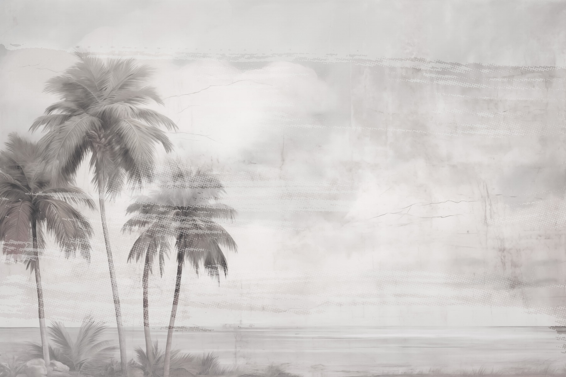 Group of palm trees