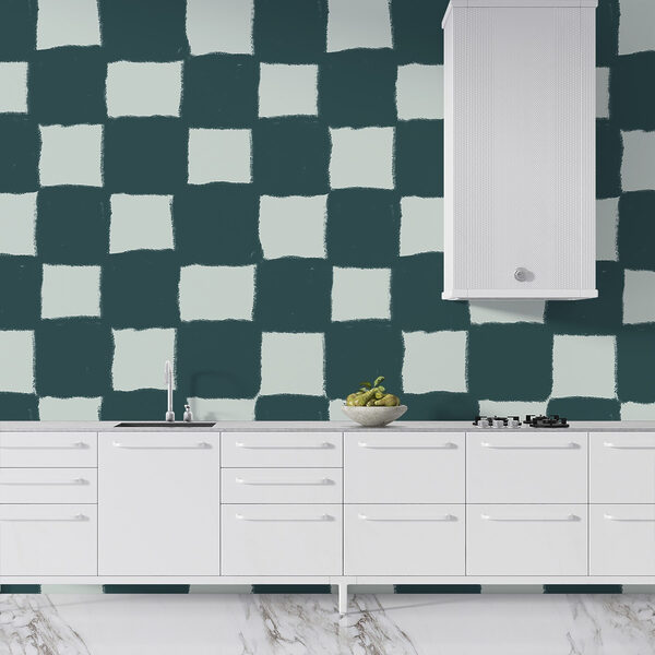 Pattern of squares and lines