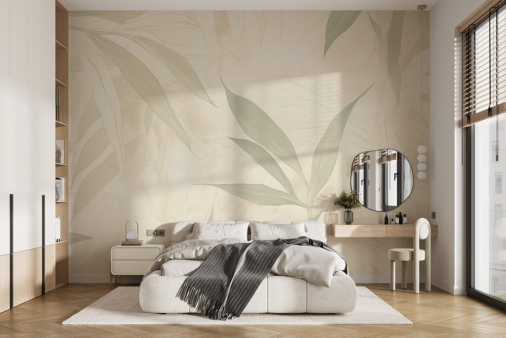 Nature's soft, soothing leaf patterns Nature's soft, soothing leaf patterns