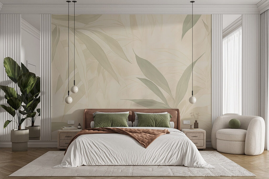 Nature's soft, soothing leaf patterns Nature's soft, soothing leaf patterns