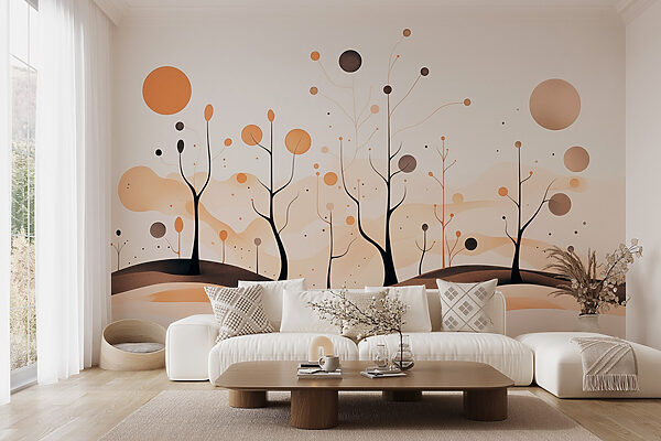Pintura de árboles y plantas Pintura de árboles y plantas