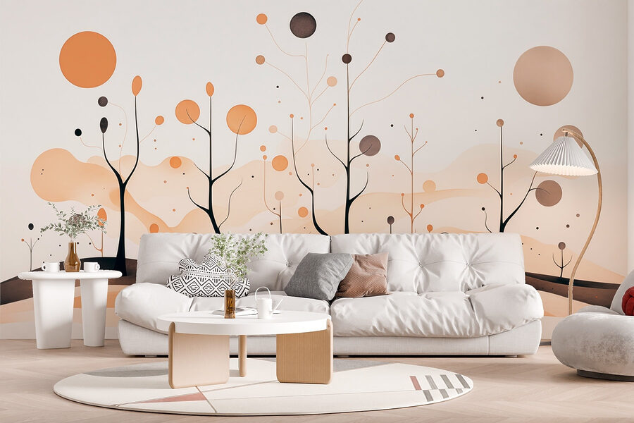 Pintura de árboles y plantas Pintura de árboles y plantas