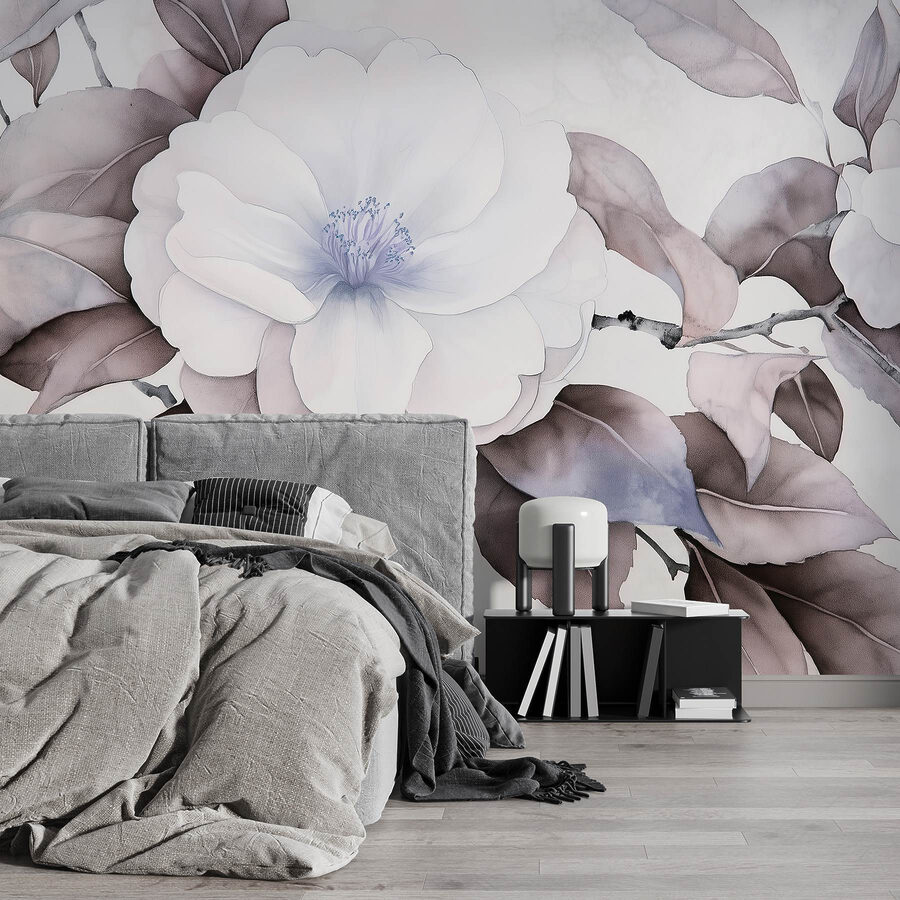Wall murals Painting of a flower
