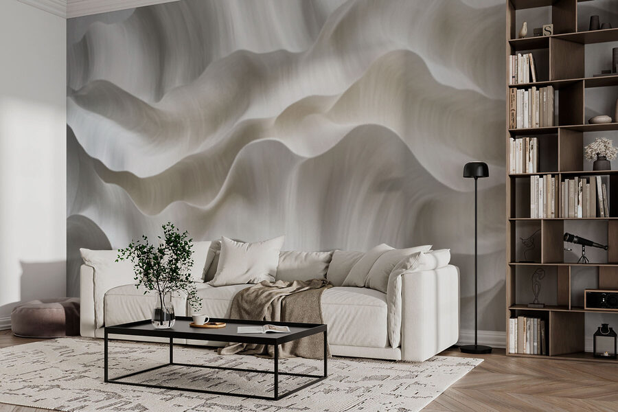 – Texturas fluidas en tonos suaves