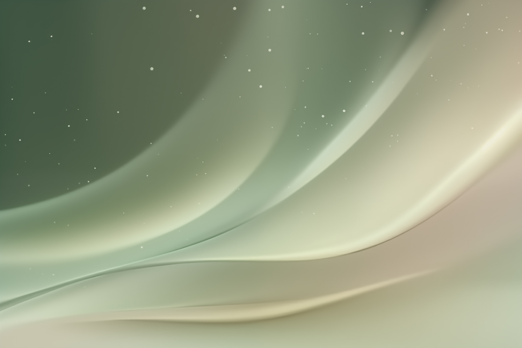 White and green background