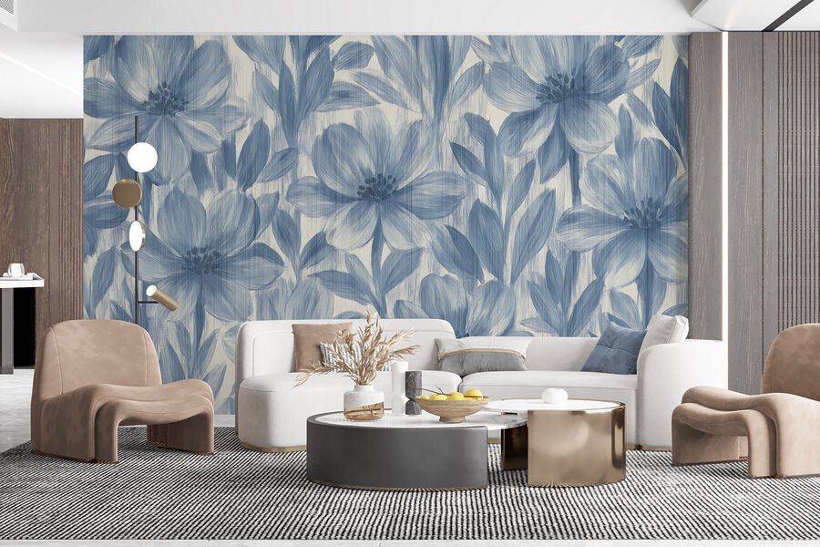 Elegancia floral en tonos suaves
