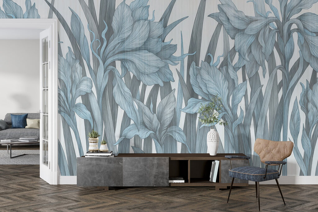 Delicate blooms in tranquil hues