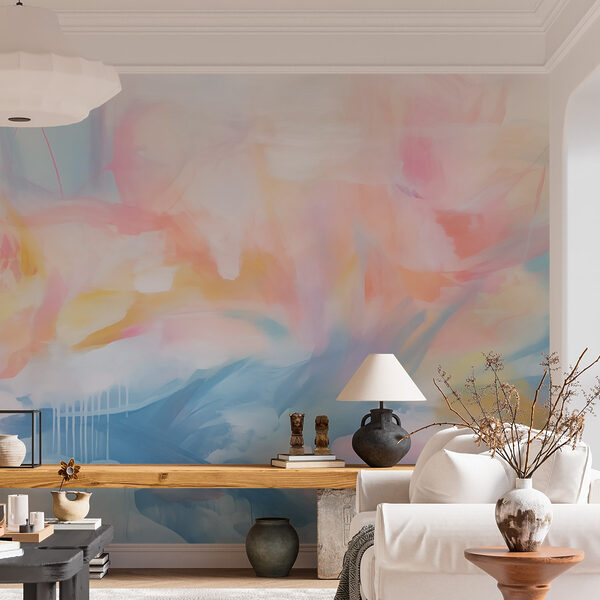 Fotomurales Fotomurales Pintura de un cielo colorido (SKU: w03838)