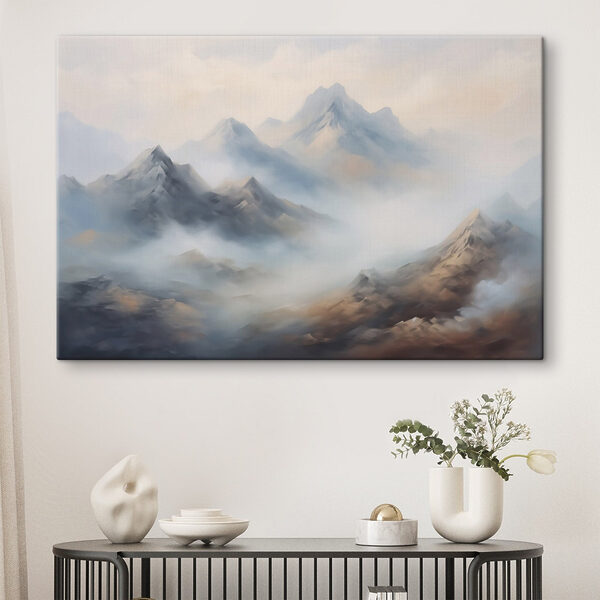Cuadros Cordillera con nubes