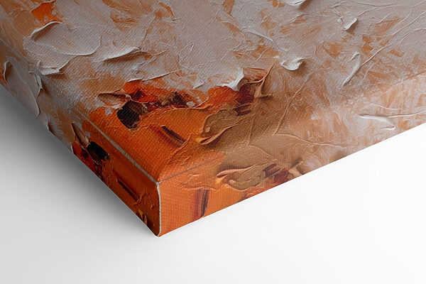 Textured canvas with warm tones Textured canvas with warm tones