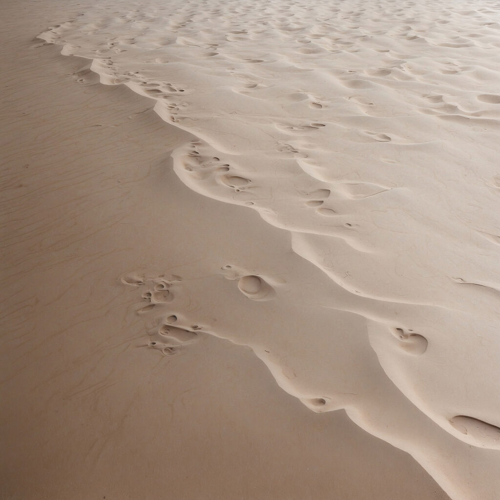 Footprints in the sand Footprints in the sand