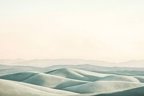 Large sandy hills with a clear sky Large sandy hills with a clear sky