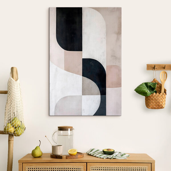 Obra de arte en blanco y negro Cuadros Obra de arte en blanco y negro