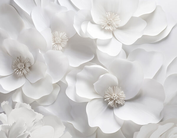 Group of white flowers