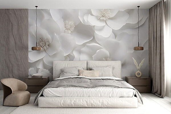 Group of white flowers