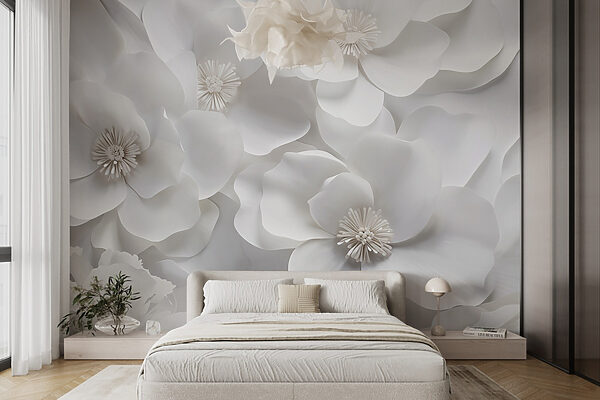 Group of white flowers