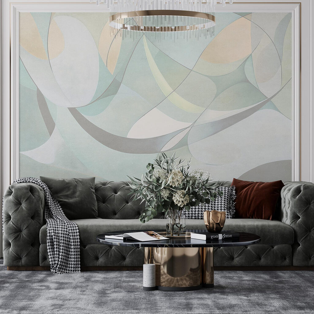 White and grey art
