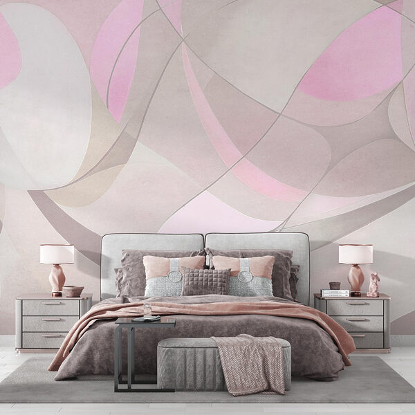 Arte rosa y gris Arte rosa y gris