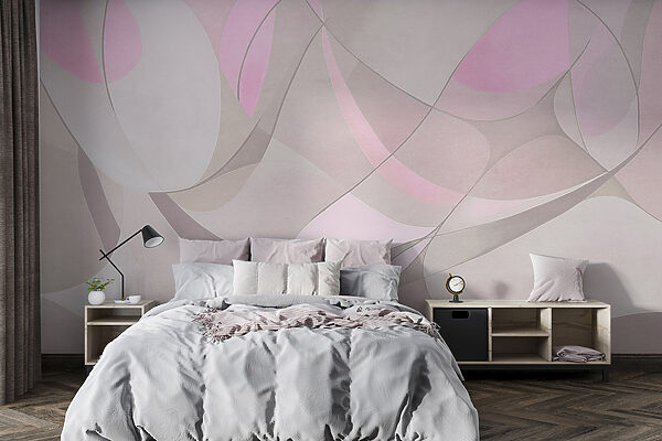 Arte rosa y gris Arte rosa y gris