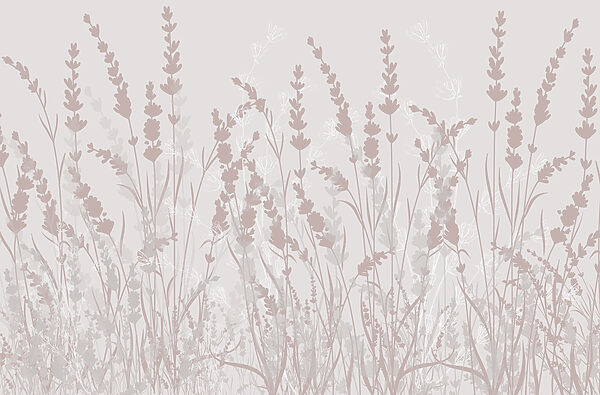 Delicado estampado floral en tonos suaves Delicado estampado floral en tonos suaves
