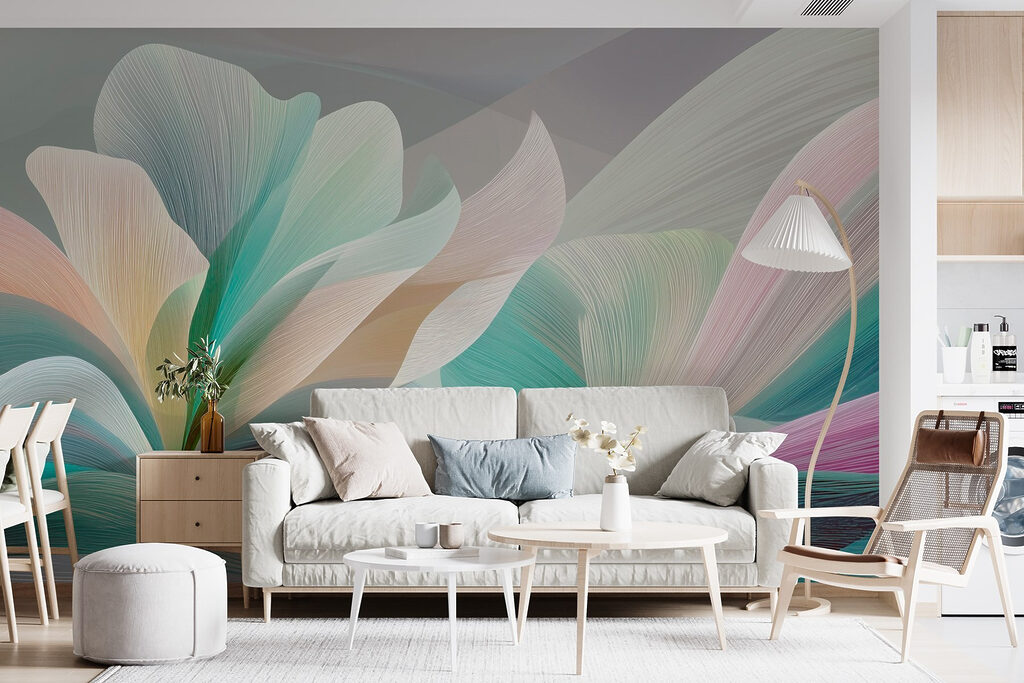 Soft hues of flowing elegance
