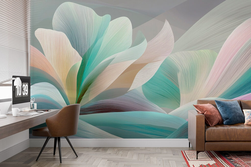Soft hues of flowing elegance