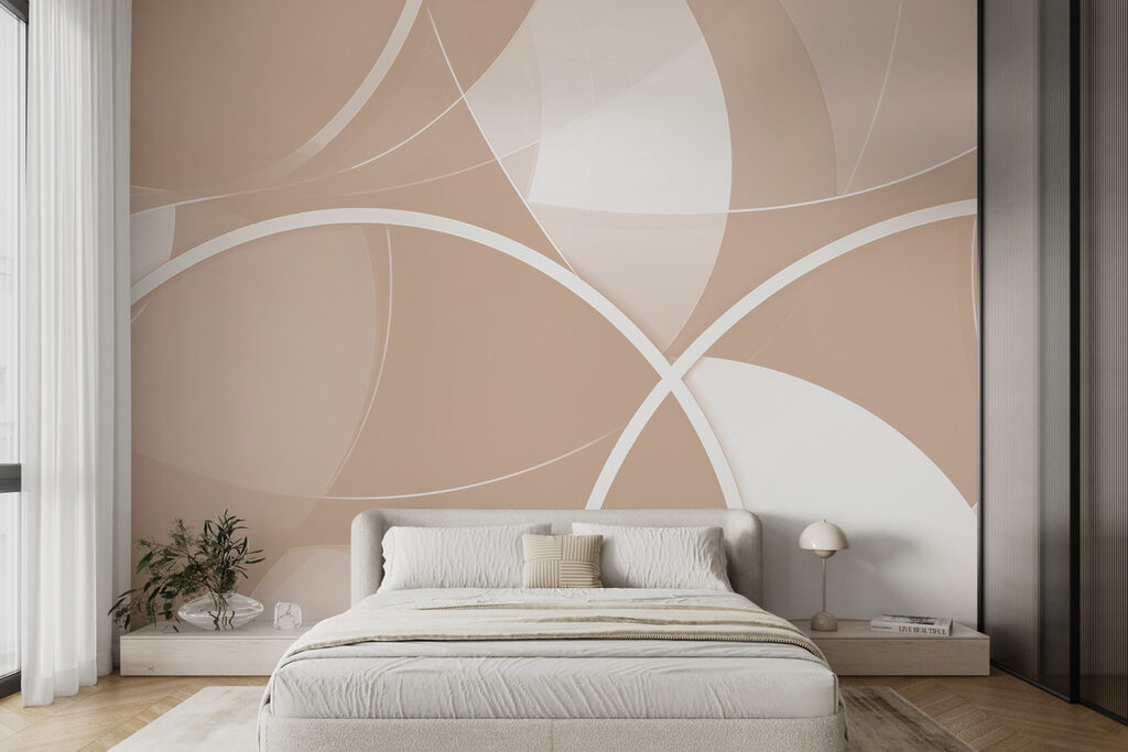 White and gray circles